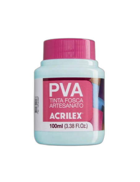 Pintura para Artesanía PVA Azul Hortensia 100ml, ACRILEX