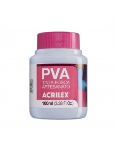 Pintura para Artesanía PVA Lavanda 100ml, ACRILEX