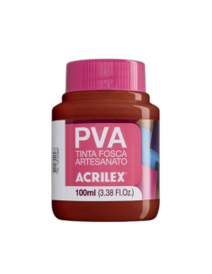Pintura para Artesanía PVA Cerámica 100ml, ACRILEX