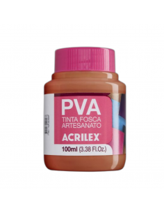 Pintura para Artesanía PVA Cerámica Clara 100ml, ACRILEX
