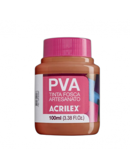 Pintura para Artesanía PVA Cerámica Clara 100ml, ACRILEX