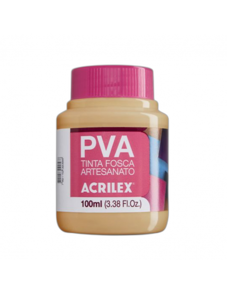 Pintura para Artesanía PVA Capuchino 100ml, ACRILEX