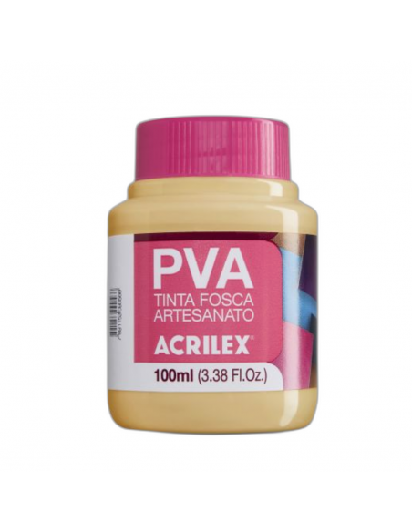 Pintura para Artesanía PVA Gamuza Quemado 100ml, ACRILEX