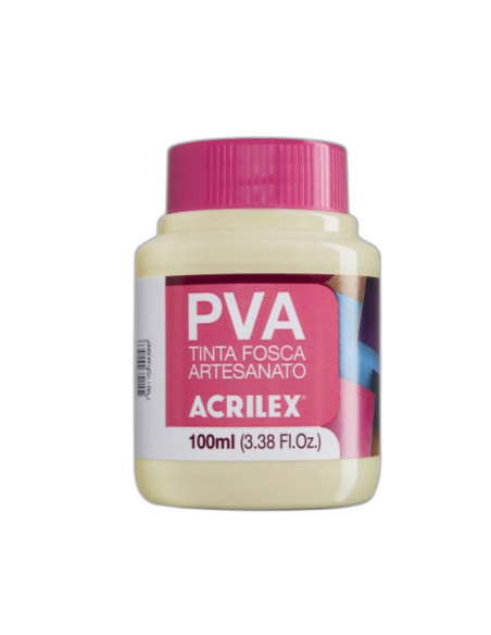 Pintura para Artesanía PVA Paja 100ml, ACRILEX