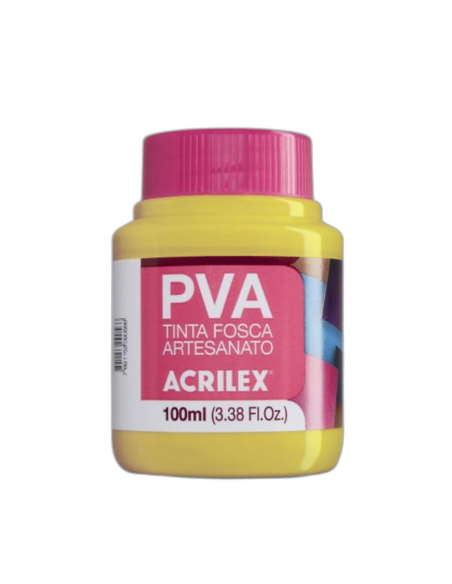 Pintura para Artesanía PVA Ocre Oro 100ml, ACRILEX