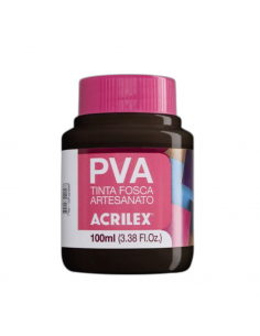 Pintura para Artesanía PVA Sepia 100ml, ACRILEX