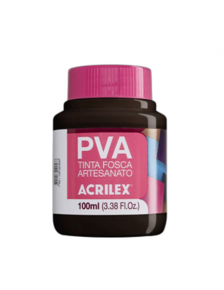 Pintura para Artesanía PVA Sepia 100ml, ACRILEX