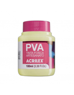 Pintura para Artesanía PVA Verde Romero 100ml, ACRILEX