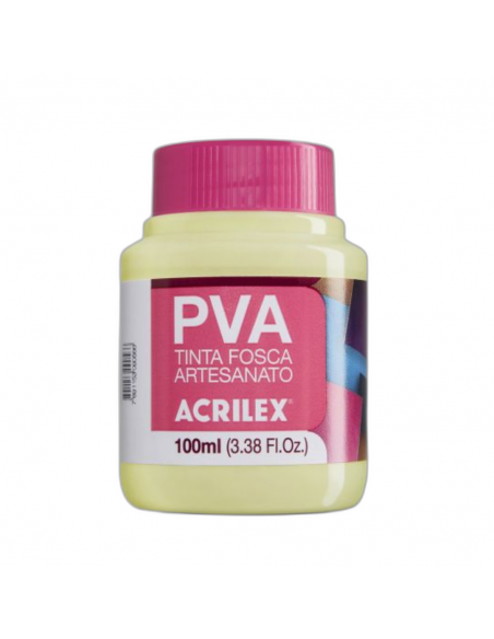 Pintura para Artesanía PVA Verde Romero 100ml, ACRILEX