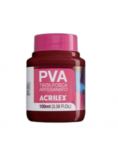 Pintura para Artesanía PVA Arándano 100ml, ACRILEX