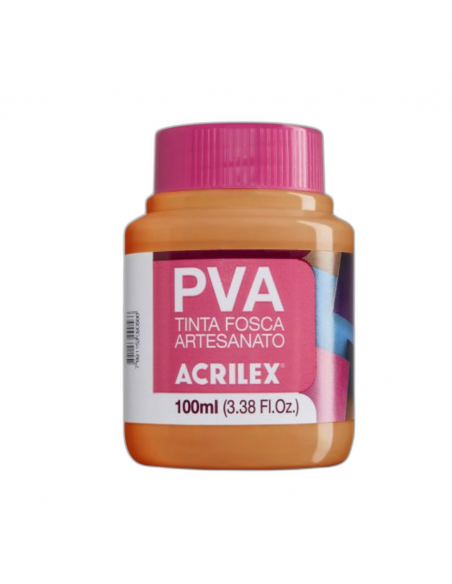 Pintura para Artesanía PVA Terracota 100ml, ACRILEX