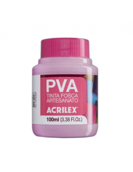 Pintura para Artesanía PVA Orquídea 100ml, ACRILEX