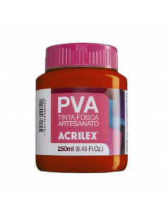 Pintura para Artesanía PVA Cerámica 250ml, ACRILEX