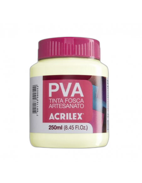 Pintura para Artesanía PVA Paja 250ml, ACRILEX