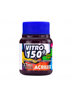 Pintura para Vidrio VITRO 150 Magenta, ACRILEX