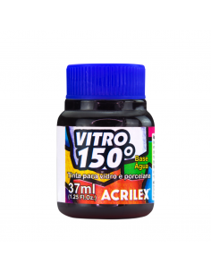 Pintura para Vidrio VITRO 150 Marrón, ACRILEX