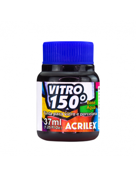 Pintura para Vidrio VITRO 150 Marrón, ACRILEX