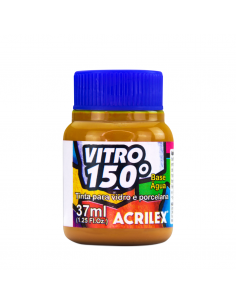 Pintura para Vidrio VITRO 150 Amarillo Ocre, ACRILEX