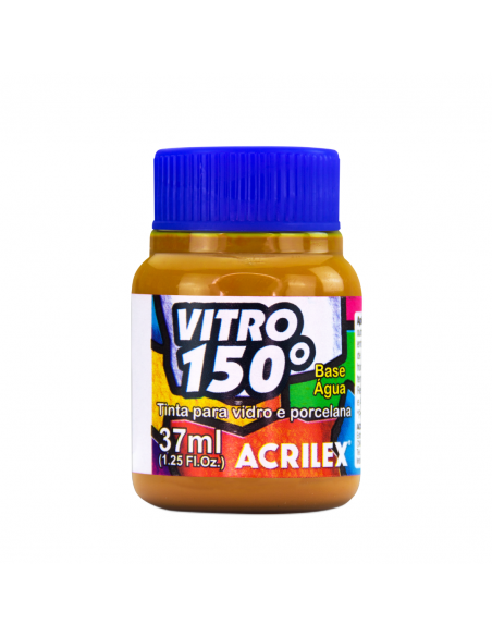 Pintura para Vidrio VITRO 150 Amarillo Ocre, ACRILEX