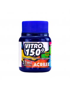 Pintura para Vidrio VITRO 150 Azul Intenso, ACRILEX
