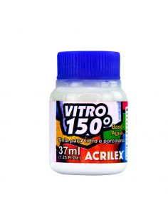 Pintura para Vidrio VITRO 150 Blanco, ACRILEX