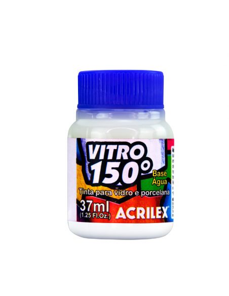 Pintura para Vidrio VITRO 150 Blanco, ACRILEX