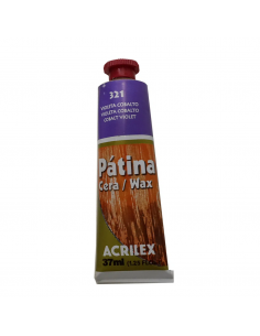 Patina en cera Violeta Cobalto 37ml, ACRILEX