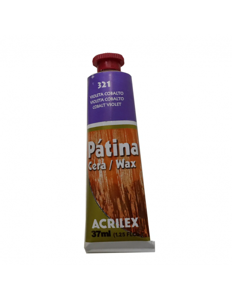 Patina en cera Violeta Cobalto 37ml, ACRILEX