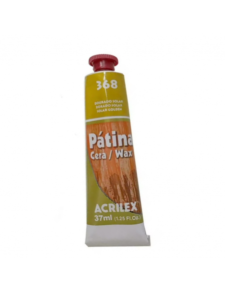 Patina en cera Oro Solar 37ml, ACRILEX