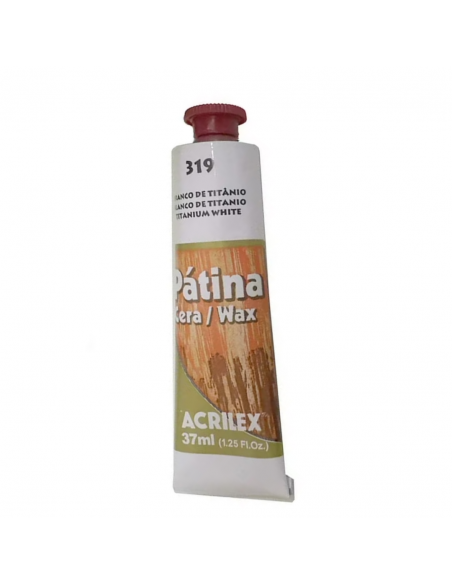 Patina en cera Blanco de Titanio 37ml, ACRILEX