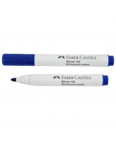 Marcador de Pizarra Azul a Base de Agua, FABER CASTELL