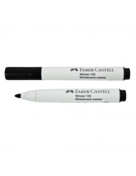 Marcador de Pizarra Negro a Base de Agua, FABER CASTELL