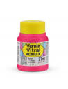 Barniz Vitral Rojo Carmin 37 ML, ACRILEX
