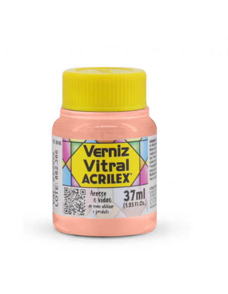 Barniz Vitral Piel 37 ML, ACRILEX