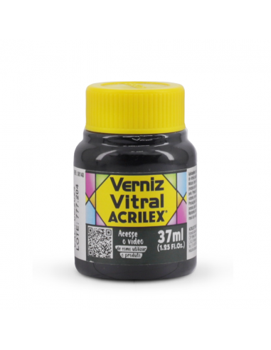 Barniz Vitral Verde Oliva 37 ML, ACRILEX
