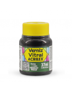 Barniz Vitral Verde Varonese 37 ML, ACRILEX