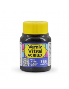Barniz Vitral Azul Prusia 37 ML, ACRILEX