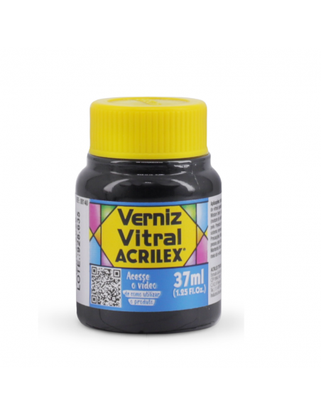 Barniz Vitral Azul Turquesa 37 ML, ACRILEX