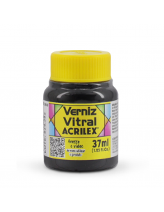 Barniz Vitral Amarillo Oro 37 ML, ACRILEX