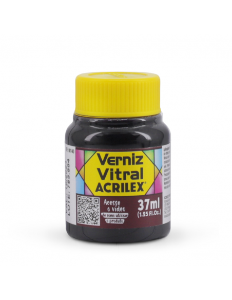 Barniz Vitral Purpura 37 ML, ACRILEX
