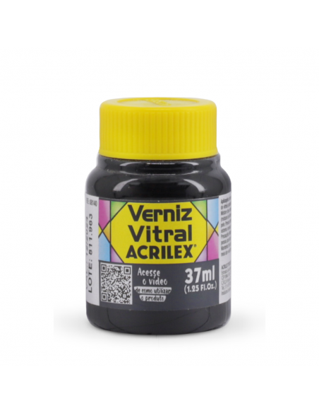 Barniz Vitral Gris Lunar 37 ML, ACRILEX
