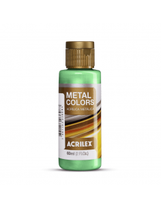 Pintura Acrílica Metal Colors Verde Musgo 60ml, ACRILEX
