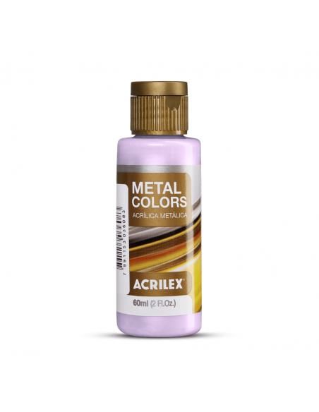 Pintura Acrílica Metal Colors Lila 60ml, ACRILEX