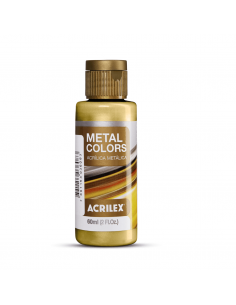 Pintura Acrílica Metal Colors Bronce 60ml, ACRILEX
