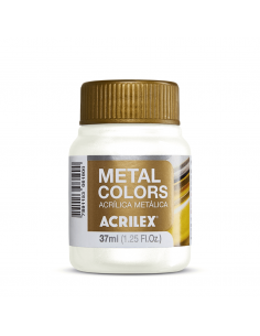 Pintura Acrílica Metal Colors Blanco 37ml, ACRILEX
