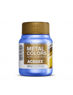 Pintura Acrílica Metal Colors Azul Mar 37ml, ACRILEX