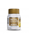 Pintura Acrílica Metal Colors Plata 37ml, ACRILEX