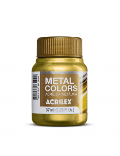 Pintura Acrílica Metal Colors Bronce 37ml, ACRILEX