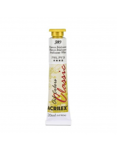 Oil Colors 389 Blanco Iridiscente Metálico 20ml ACRILEX