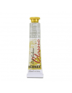 Oil Colors 386 Plata Iridiscente Metálico 20ml ACRILEX
